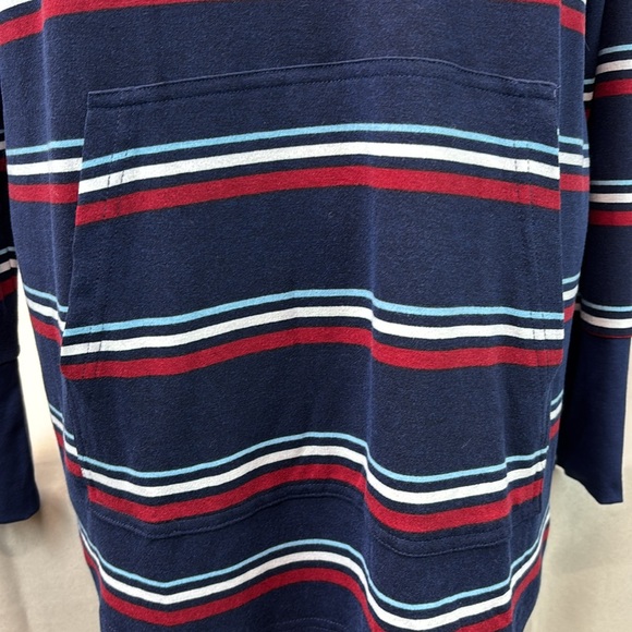 LuLaRoe Amber Striped Hoodie w/Kangaroo Pocket sz 2XL - Picture 4 of 16